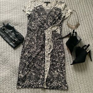 BCBG Brand New Never Worn. Jersey stretch dress . Work to dinner .size M